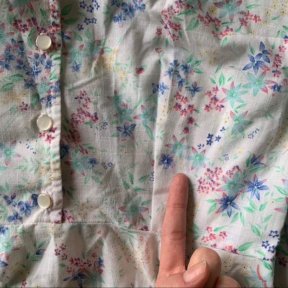 Sold - 1950 Vintage Day Dress (S/M) - Picture 6 of 15